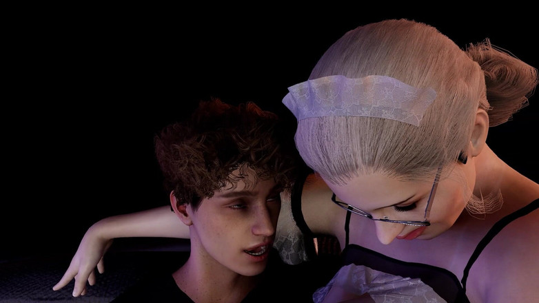 Wraith ward: Горничная Esmeralda обслуживает ее мастру