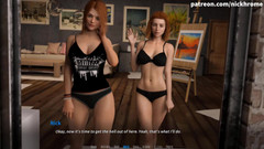 Visual Novels: Staňte se rockovou hvězdou - část 19 - děvka mě škádlí na videohovoru
