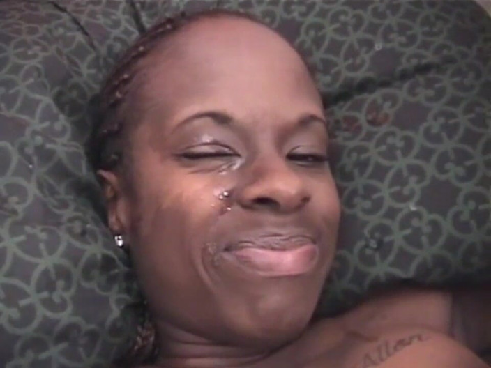 Africans Orgasm: Black cock sucking pussy fucking