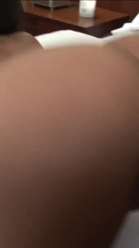 Ebony skinned Kristi Kush fucks black cock to enjoy cum
