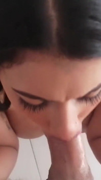 Nasty Cum Brushing and Cum Play