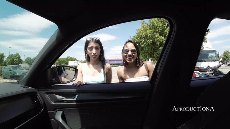 AproductionA: Golden Shower and 3 Pissings in My New Car
