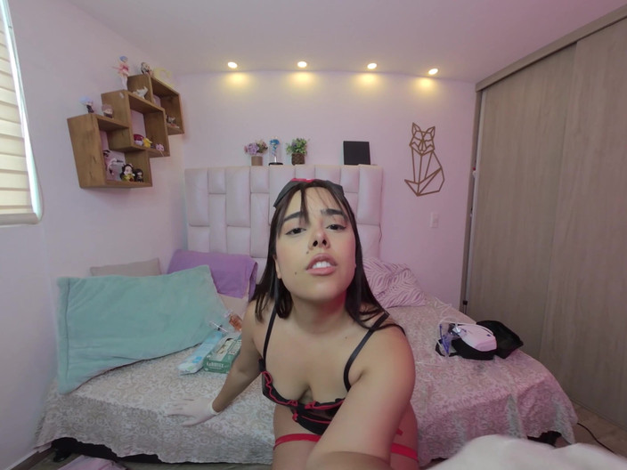 CuttiejennieVR: Halloween Special: Op reis met je verpleegster deel 2 Jennie