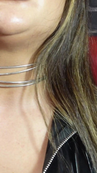 Mindmelting, schwarzer lippenstift
