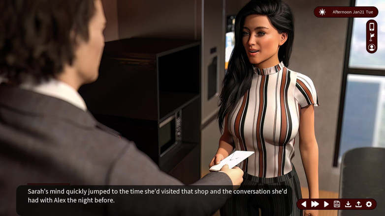 Dirty GamesXxX: 欲望的耳语：热辣人妻的故事 - 第23集