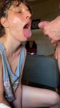 4K Blowjob Cum in My Mouth