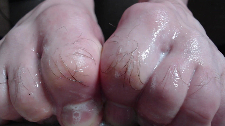 Hunky time: Feet and Drool