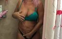 Pinkhairblonde DD: Hot Blonde Whore in the Shower