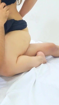 I Fucked My MILF Stepmom Her Big Ass Big Natural Tits Bouncing While Stepdad Was Away She Makes Me Cum Inside Her Creampie