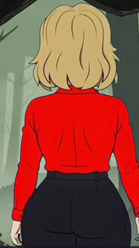 Jason neukt getrouwde milf Skyler. Cartoonparodie