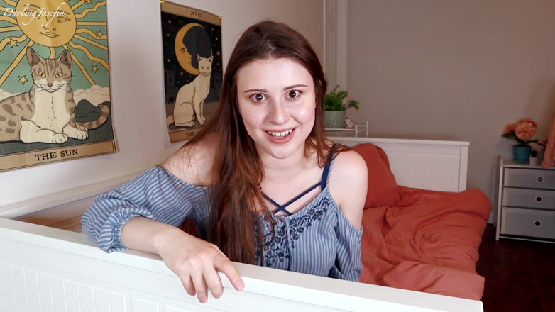 Darling Josefin: Я спіймав тебе голою і принижував фемдом, відео від першої особи