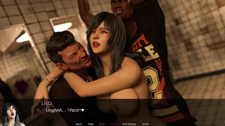 Porngame201: LISA #15 - Big Boobs Babe Got Fucked by Perverts (a) - Porn games, 3d...