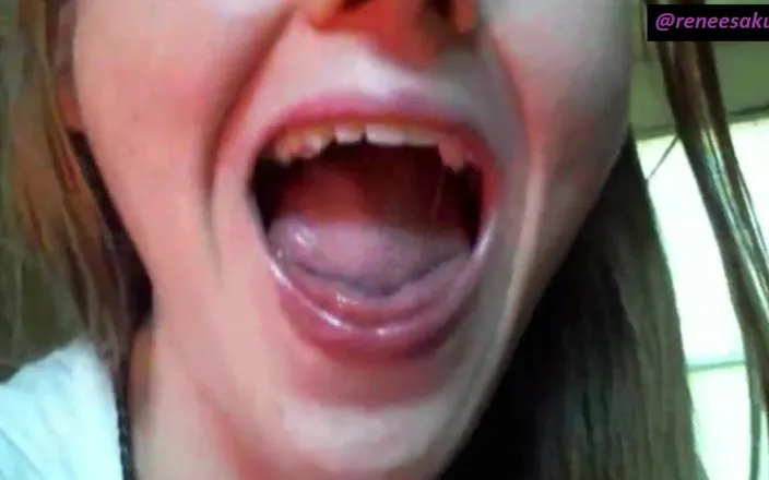 Renee Sakuya: Upclose Inside My Mouth