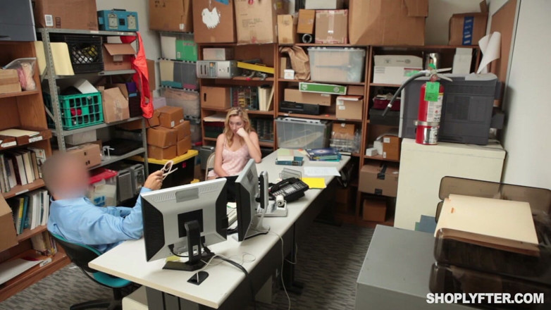 Shop Lyfter: Blonde Shoplifter Zoe Parker Gets Fucked Doggystyle and Licked by...