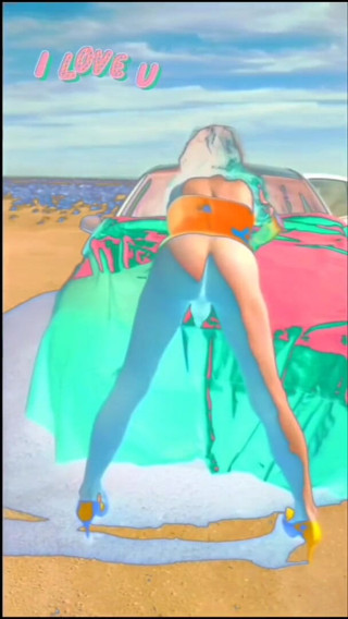 Lizzaali: Soloraised colour explosions