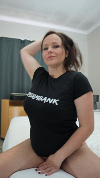 MILF in No Panties and Heels - Teasing