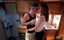 Max &amp; Annika: Camper bucătărie face cu sărutări și degete - sora vitregă senzuală tachinare