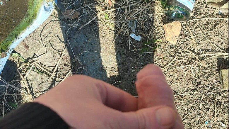 Sara B: Wichsen und pinkeln im garten (POV)