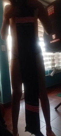 Um pequeno striptease