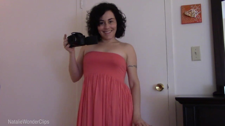 Natalie Wonder: A girlie little slut for stepmommy &amp; her camera