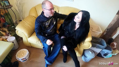 Full porn collection: Stepfather fucks with buddy horny dirty teen and gives her...