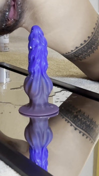 Milf pinay menunggang dildo ke orgasme pancutan mani - Lexxi Wett