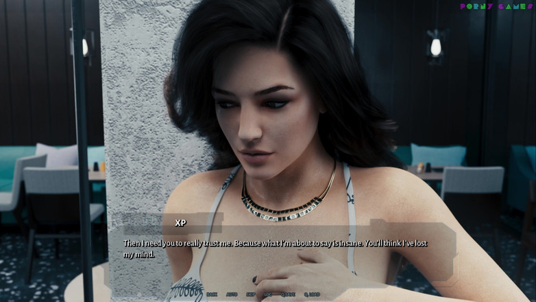 Porny Games: 1thousand tarafından sibernetik baştan çıkarma - beklenmedik üçlü seks, anal ve arka arkaya...