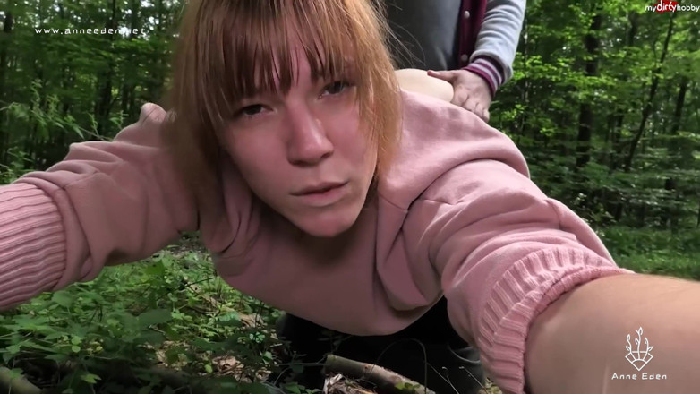 Anne Eden: ジョギング後の屋外ファック