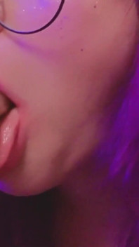 Pipe, gros plan, regarde-moi te baiser avec ma bouche