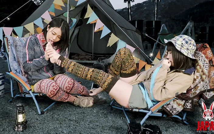 Japan Fetish Fusion: Wet Socks, Toes Soaked in Saliva - Saku Kurosaki Surrenders to...