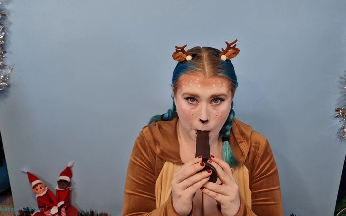 Alice Mayflower Productions: sensuale in costume da re reindeer - ragazza solista