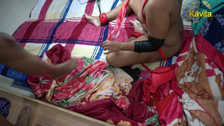 Kavita _zawazawi: Desi indická Kavita bondage neznámá kamera