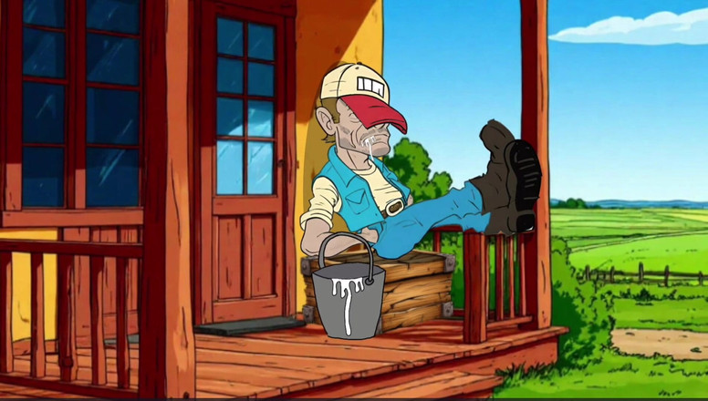 Octopussy Lovers Club: Soția lui Redneck. Desen animat. Animație