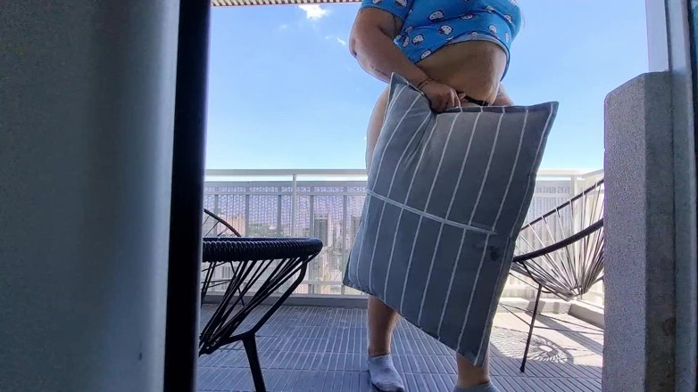 Hot Latina TV: Sesso all'aperto con una bbw argentina
