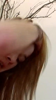 Young skinny ginger teen gets fucked by her stepdad in her own room