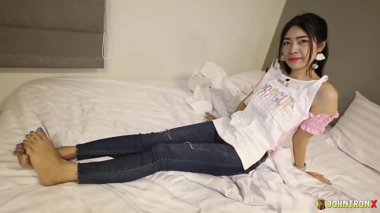 John Tron X: Johntronx - Slim Asian Goddess Takes My Cock and My Cum