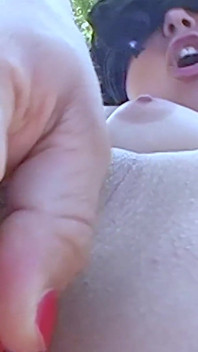 Busty Babe Likes Sex Outdoors