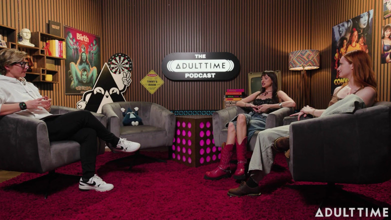 Adult Time Podcast: Lana Smalls &amp; Scarlet Skies nohy Obrázky, Poruchy a Shrek Dirty...