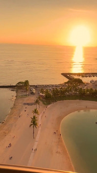 У нашому готелі waikiki - підтяжки, захід сонця та повільний душ