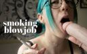 Nyx Amara: Pompino sexy fumando