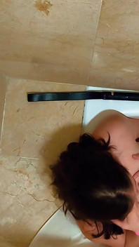 My Stepbrother Caught Me in the Bathroom Masturbating Until I Ejaculated.