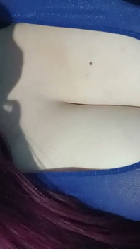 Hot Young MILF Playing with a Big Cock Dildo