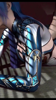 Beauty Neural Goddess in Thicc Form - 3D Animation Hentai