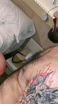 Peluda papai urso rims e cru fodido