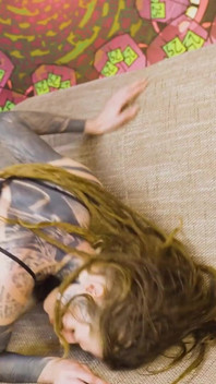 Tattoed Couple Hard Fucking and Anal Play