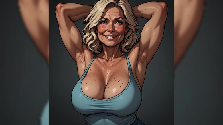 AI Porn: Мускулистые ai женщины