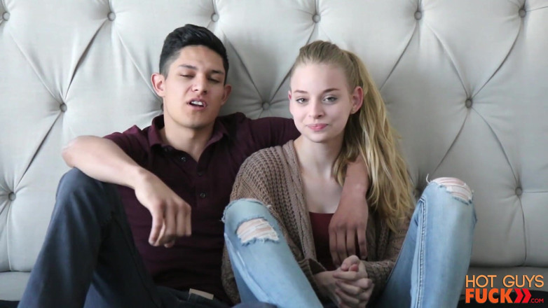 Hot Guys Fuck: Longtime Friends Davis Black and Sarah Sunday Finally