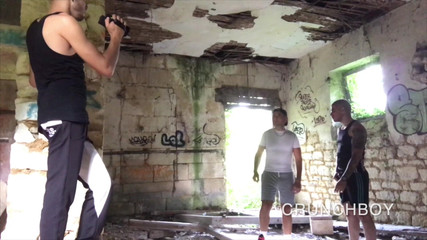 Bareback porn with straight boy: Джесс трахнул Уин Этеро на улице