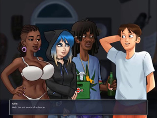Cartoon Play: Summertime saga parte 210 - scuote il culo dell'insegnante nera