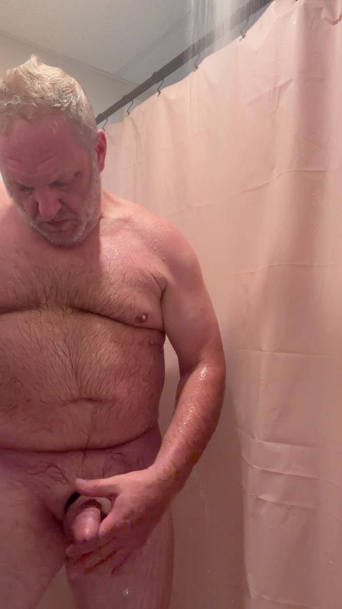 Ryder Knox: Shower Stroking Gay